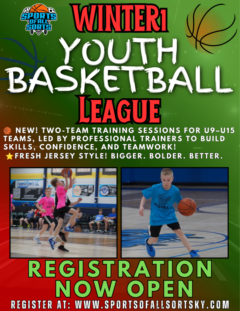 2026 WINTER1 Youth Basketball Flyer